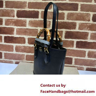 Gucci Diana small tote bag 750396 Black 2023