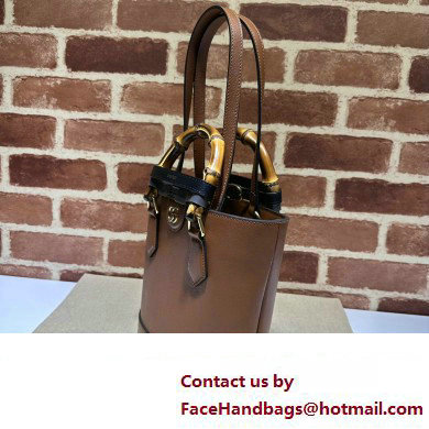 Gucci Diana small tote bag 750396 Brown 2023