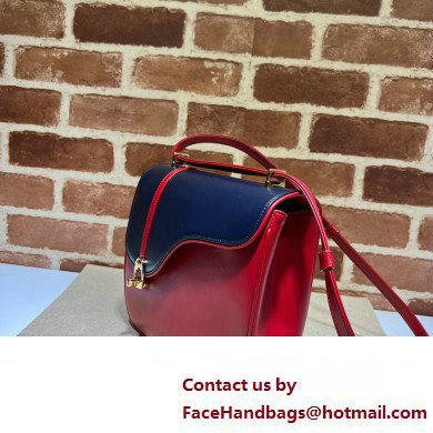 Gucci Equestrian inspired shoulder bag 740988 Blue/Red 2023