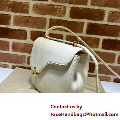 Gucci Equestrian inspired shoulder bag 740988 White 2023