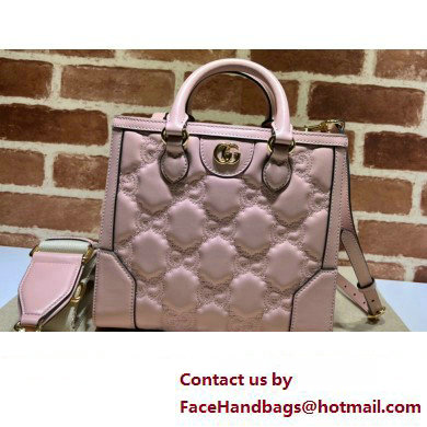 Gucci GG Matelasse mini top handle bag 728309 Pink 2023