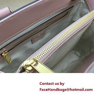 Gucci GG Matelasse mini top handle bag 728309 Pink 2023