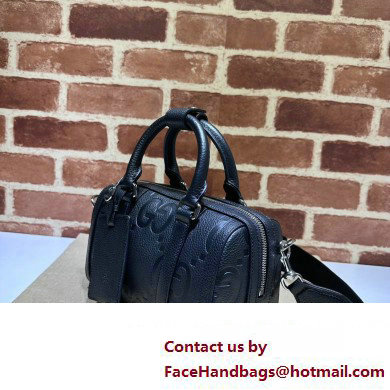 Gucci Jumbo GG mini duffle bag 725292 Black 2023