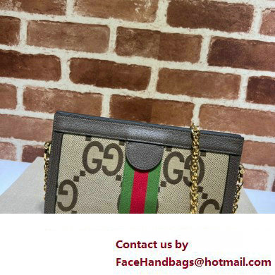 Gucci Ophidia jumbo GG small shoulder bag 503877 coffee 2023