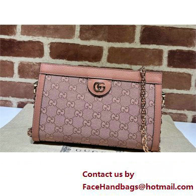 Gucci Ophidia jumbo GG small shoulder bag 503877 pink 2023