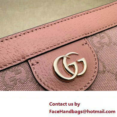 Gucci Ophidia jumbo GG small shoulder bag 503877 pink 2023