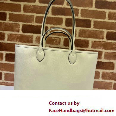 Gucci Ophidia medium tote bag 739730 Leather White 2023