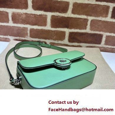 Gucci Petite GG mini shoulder bag 739722 Light Green 2023