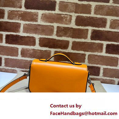 Gucci Petite GG mini shoulder bag 739722 Orange 2023