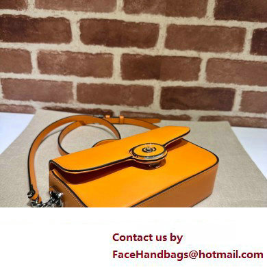 Gucci Petite GG mini shoulder bag 739722 Orange 2023