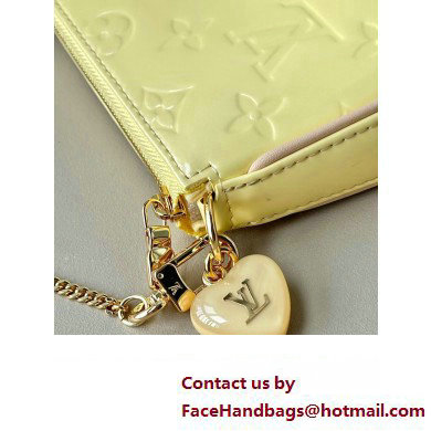 LOUIS VUITTON Mini Pochette Accessoires M81940 Banana Fizz Yellow 2023