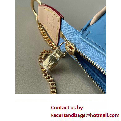 LOUIS VUITTON Mini Pochette Accessoires M82061 Lollipop Blue 2023