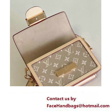 LOUIS VUITTON Monoglam coated canvas Mini Dauphine BAG M22826 2023