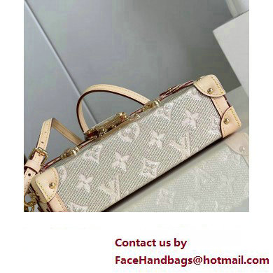 LOUIS VUITTON Monoglam coated canvas Petite Malle bag M22882 2023