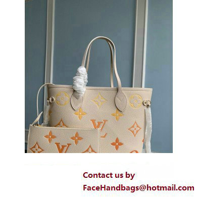 LOUIS VUITTON Neverfull MM tote bag M46516 BEIGE/CLAIR 2023