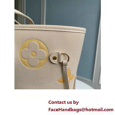 LOUIS VUITTON Neverfull MM tote bag M46516 BEIGE/CLAIR 2023