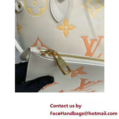 LOUIS VUITTON Neverfull MM tote bag M46516 BEIGE/CLAIR 2023