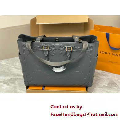 LOUIS VUITTON Sac Plat Tote Bag M21841 GRAY 2023