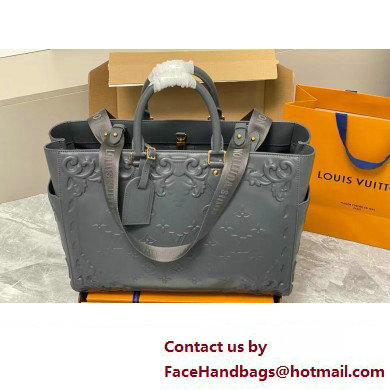 LOUIS VUITTON Sac Plat Tote Bag M21841 GRAY 2023