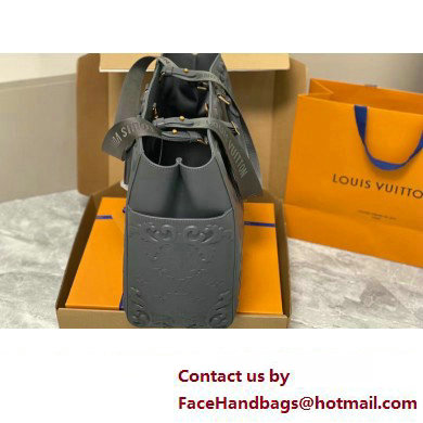 LOUIS VUITTON Sac Plat Tote Bag M21841 GRAY 2023