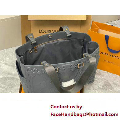 LOUIS VUITTON Sac Plat Tote Bag M21841 GRAY 2023