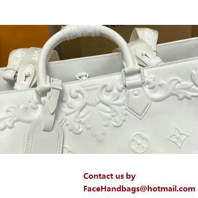 LOUIS VUITTON Sac Plat Tote Bag M21841 WHITE 2023