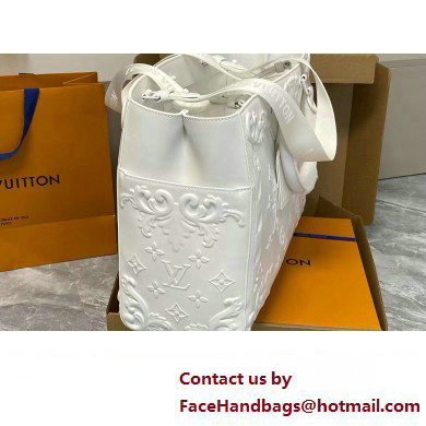 LOUIS VUITTON Sac Plat Tote Bag M21841 WHITE 2023