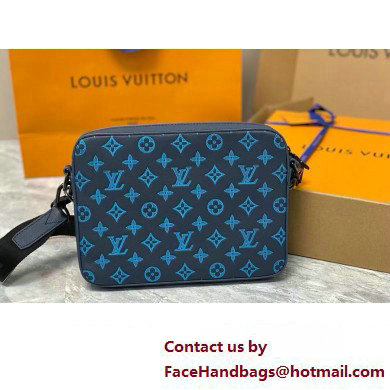 LOUIS VUITTON Trio Messenger Bag M46604 blue 2023