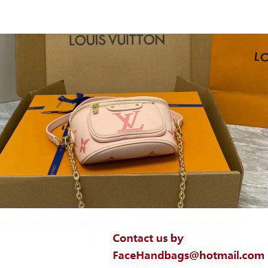 LOUIS VUITTON mini BUMBAG M82347 PINK 2023