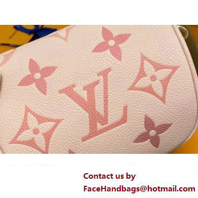 LOUIS VUITTON mini BUMBAG M82347 PINK 2023