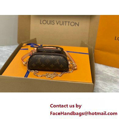 LOUIS VUITTON monogram canvas Mini Bumbag M82335 2023