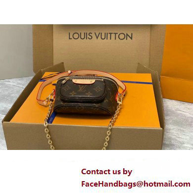 LOUIS VUITTON monogram canvas Mini Bumbag M82335 2023