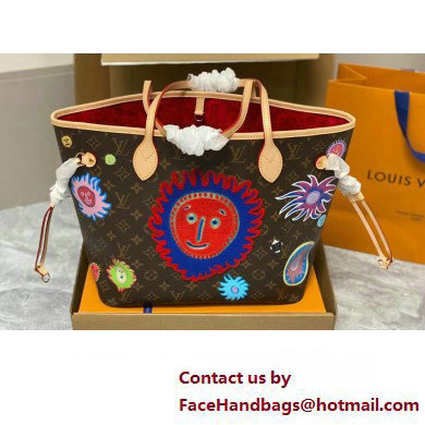 LV x YK Neverfull MM tote bag M46447 2023