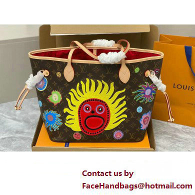 LV x YK Neverfull MM tote bag M46447 2023