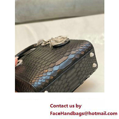 Lady Dior Python leather Mini Bag 20 2023