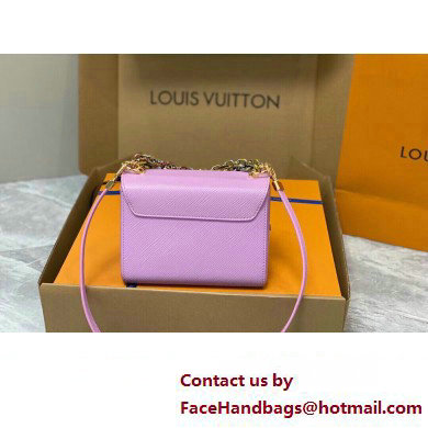 Louis Vuitton Epi grained leather Twist PM Bag M22098 Lilas Provence Violet 2023