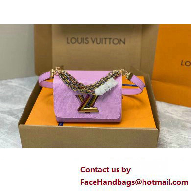 Louis Vuitton Epi grained leather Twist PM Bag M22098 Lilas Provence Violet 2023