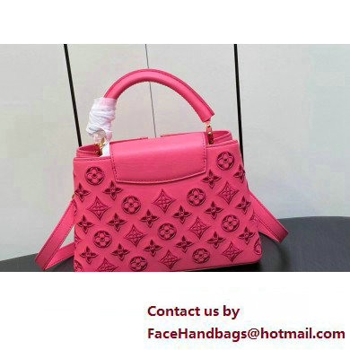 Louis Vuitton LV Broderie Anglaise Capucines BB Bag M22922 Pink 2023