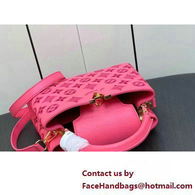 Louis Vuitton LV Broderie Anglaise Capucines BB Bag M22922 Pink 2023