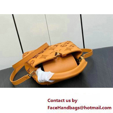 Louis Vuitton LV Broderie Anglaise Capucines Mini Bag M22863 Saffron Yellow 2023