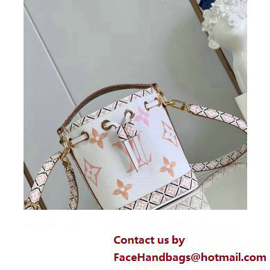 Louis Vuitton LV By The Pool Nano Noe Bag in Monogram Canvas M82386 Beige 2023