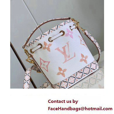 Louis Vuitton LV By The Pool Nano Noe Bag in Monogram Canvas M82386 Beige 2023