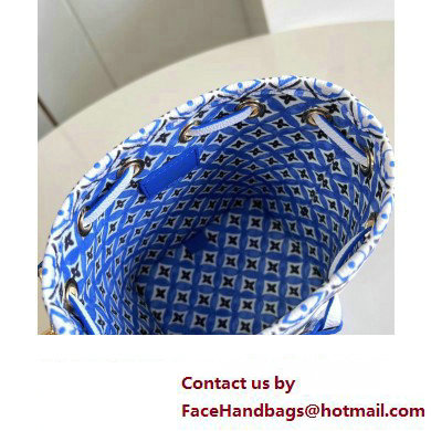 Louis Vuitton LV By The Pool Nano Noe Bag in Monogram Canvas M82386 Blue 2023