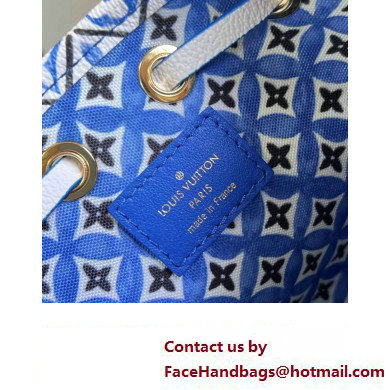 Louis Vuitton LV By The Pool Nano Noe Bag in Monogram Canvas M82386 Blue 2023