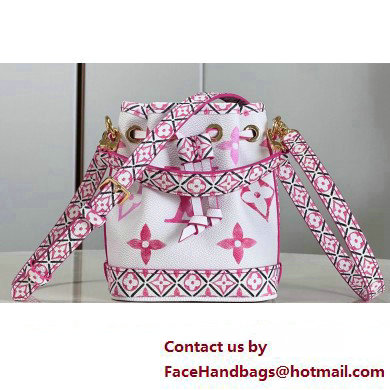 Louis Vuitton LV By The Pool Nano Noe Bag in Monogram Canvas M82386 Pink 2023