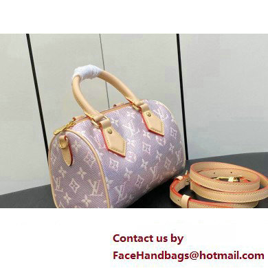 Louis Vuitton Monoglam canvas Speedy Bandouliere 20 Bag M22849 Rose Pink 2023