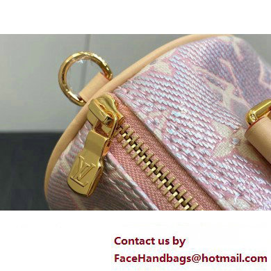 Louis Vuitton Monoglam canvas Speedy Bandouliere 20 Bag M22849 Rose Pink 2023