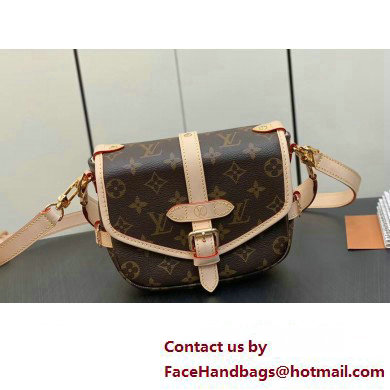 Louis Vuitton Monogram Canvas Saumur BB Bag M46740 2023