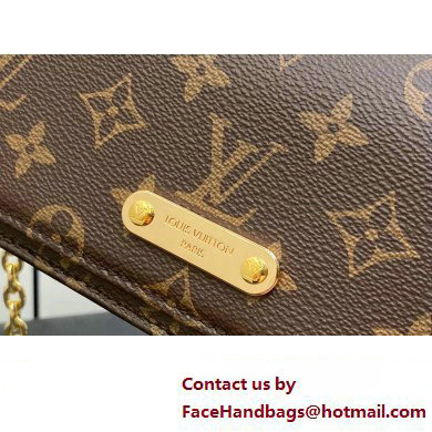 Louis Vuitton Monogram Canvas Wallet On Chain Lily Bag M82509 2023