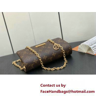 Louis Vuitton Monogram Canvas Wallet On Chain Lily Bag M82509 2023